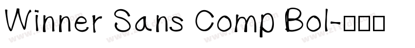 Winner Sans Comp Bol字体转换
